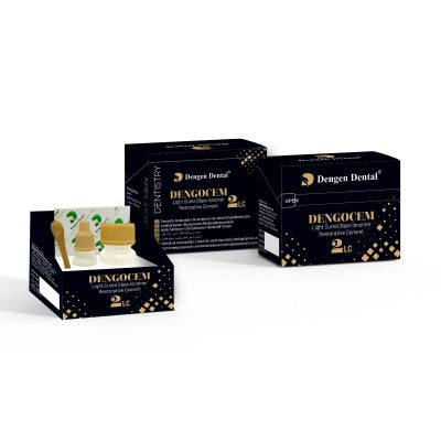Light Cure Restorative Glass Ionomer Dental Dengocem2 LC