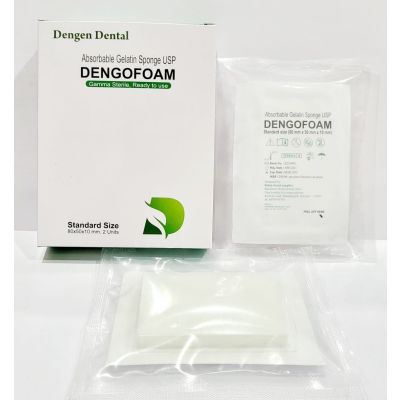 Dengen Dental Dengofoam Gealtin Sponge 80*50*10m m (2pcs)