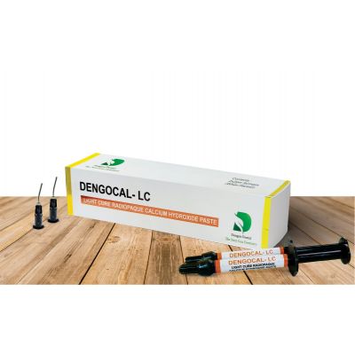 Dengen Dental Dengocal LC Light Cure Calcium Hydroxide Liner 2*2gm